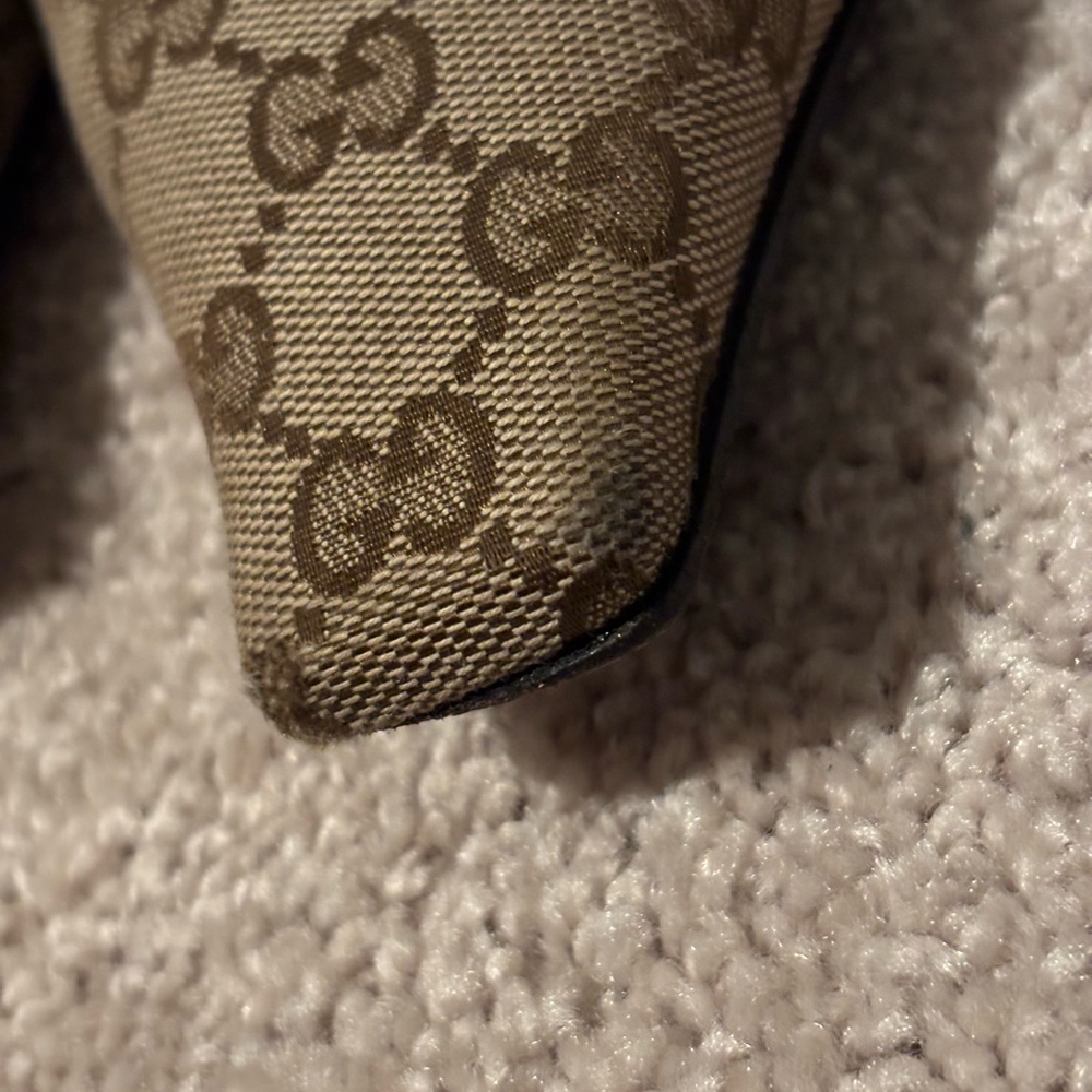 Gucci GG Monogram Slingback Flats - Picture 2 of 13